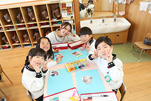 母の日の制作　A