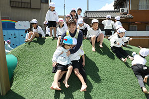 園庭遊び　C・さくら・たんぽぽ