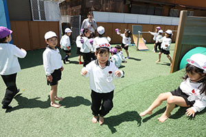 園庭遊び　C・さくら・たんぽぽ