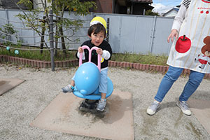 園庭遊び　ひよこ・あひる・ぺんぎん