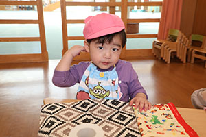 お給食の様子　ひよこ・あひる・ぺんぎん