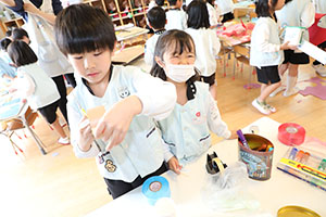 こいのぼりの制作　B