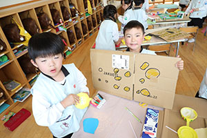 こいのぼりの制作　B