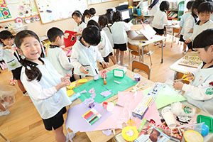 こいのぼりの制作　B