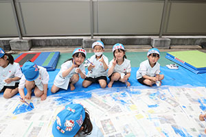 このぼりの制作　布染めに挑戦！　D