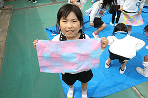 このぼりの制作　布染めに挑戦！　D