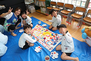 こいのぼりの制作　E
