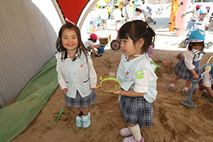 元気いっぱい園庭遊び　