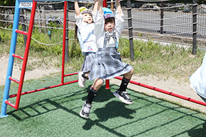 元気いっぱい園庭遊び　
