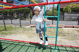 元気いっぱい園庭遊び　