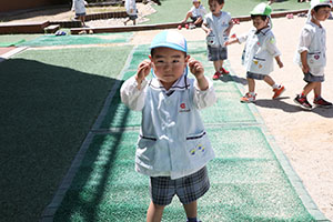 元気いっぱい園庭遊び　