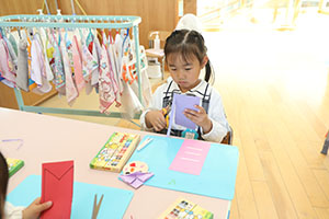 こいのぼりの制作　さくら