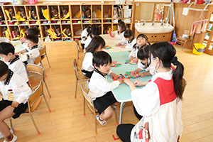 時の記念日とこいのぼりの制作　ひまわり