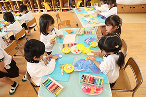 時の記念日とこいのぼりの制作　ひまわり