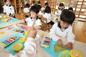 時の記念日とこいのぼりの制作　ひまわり