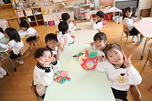 時の記念日とこいのぼりの制作　ひまわり