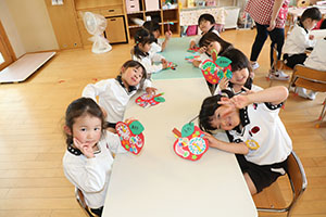 時の記念日とこいのぼりの制作　ひまわり