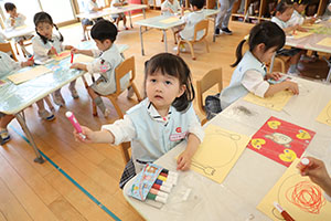スパゲティの制作　　うさぎ・ぱんだ