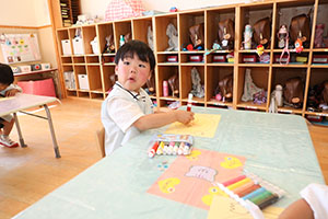 スパゲティの制作　　うさぎ・ぱんだ