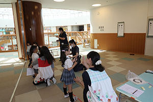 視力・聴力検査がありました　　年長組