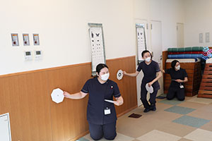視力・聴力検査がありました　　年長組