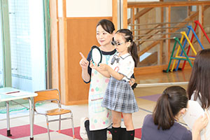 視力・聴力検査がありました　　年長組