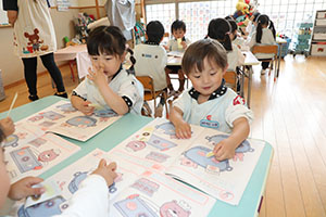 数のワーク　すみれ