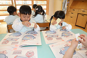 数のワーク　すみれ
