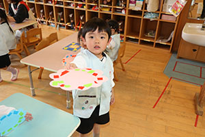 時の記念日の制作　きりん