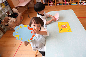 時の記念日の制作　きりん