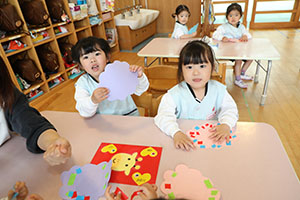 時の記念日の制作　きりん