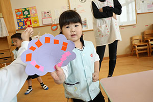 時の記念日の制作　きりん