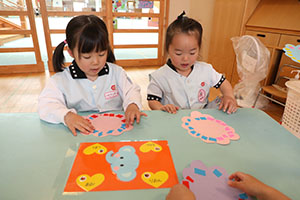 時の記念日の制作　きりん
