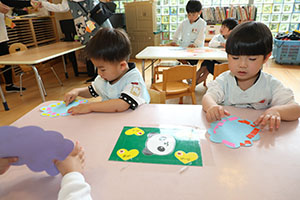 時の記念日の制作　きりん