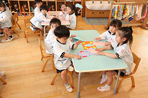 時の記念日の制作　きりん