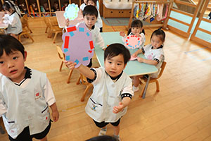 時の記念日の制作　きりん
