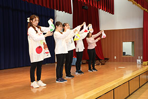 4月生まれのお誕生会　「幼稚園劇」　年少組・ひよこ・あひる・ぺんぎん