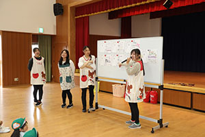 4月生まれのお誕生会　「春の大運動会」　年長組