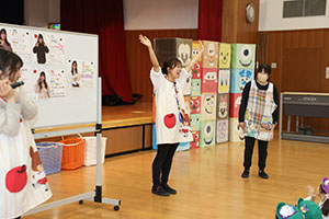 4月生まれのお誕生会　「春の大運動会」　年長組