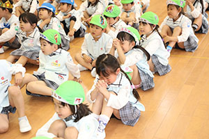 4月生まれのお誕生会　「春の大運動会」　年長組