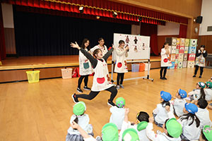 4月生まれのお誕生会　「春の大運動会」　年長組