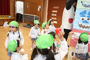 4月生まれのお誕生会　「春の大運動会」　年長組