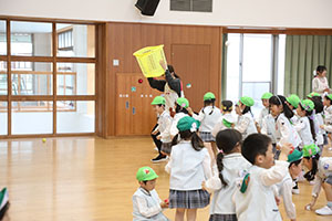 4月生まれのお誕生会　「春の大運動会」　年長組