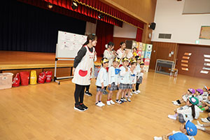4月生まれのお誕生会　「春の大運動会」　年長組