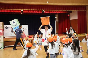 4月生まれのお誕生会　「春の大運動会」　年長組
