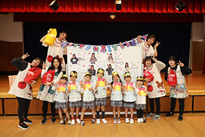 4月生まれのお誕生会　「春の大運動会」　年長組