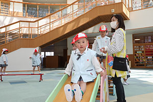 サーキット遊び楽しかったね　りす