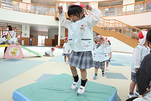 サーキット遊び楽しかったね　りす