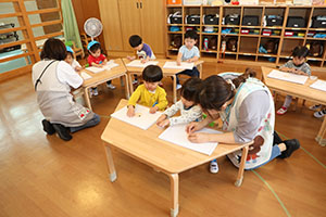 5月がスタートしました！　ひよこ・あひる・ぺんぎん