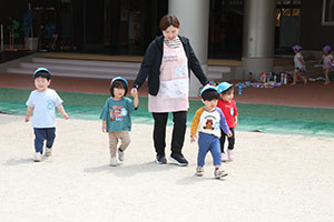5月がスタートしました！　ひよこ・あひる・ぺんぎん
